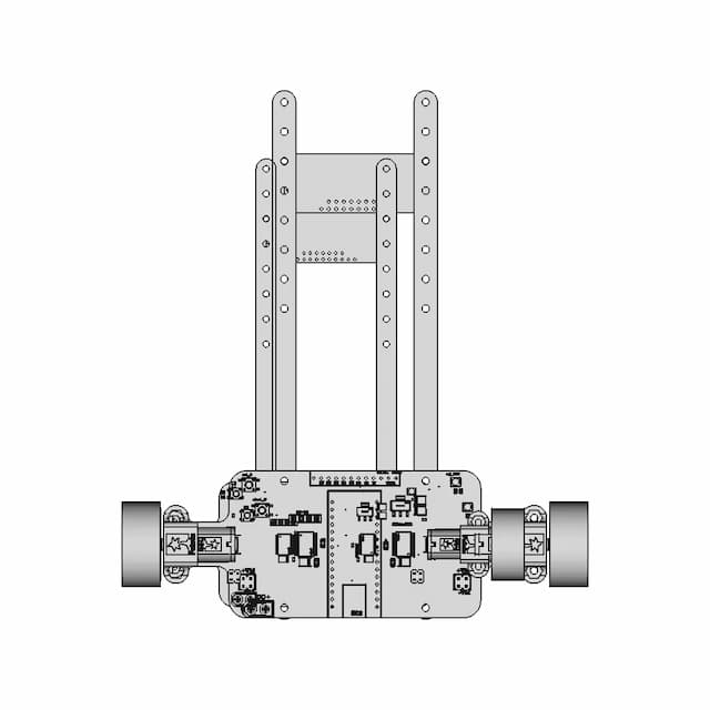 High-Speed Line Follower | 3D Engineering Design File
