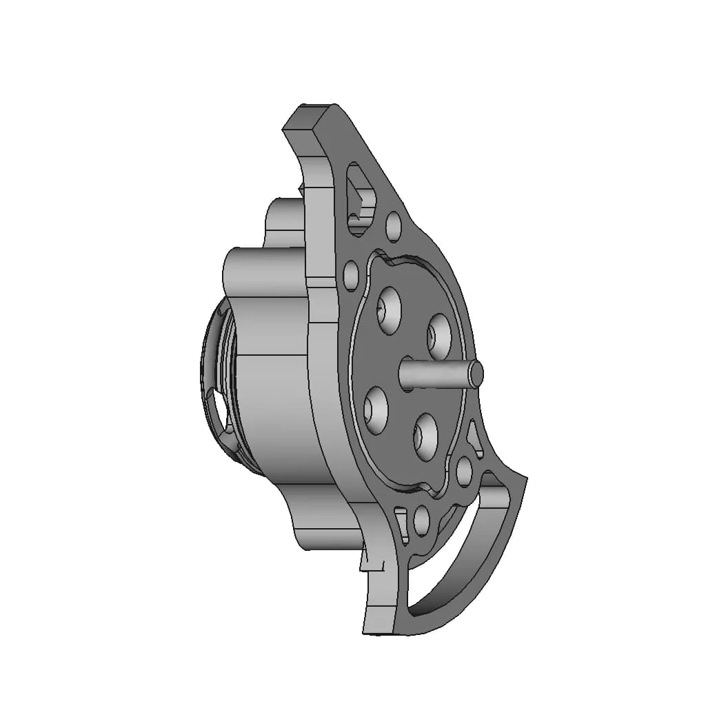 Antweight Direct Drive Weapon | 3D Engineering Design File_60_30_degree_snapshot