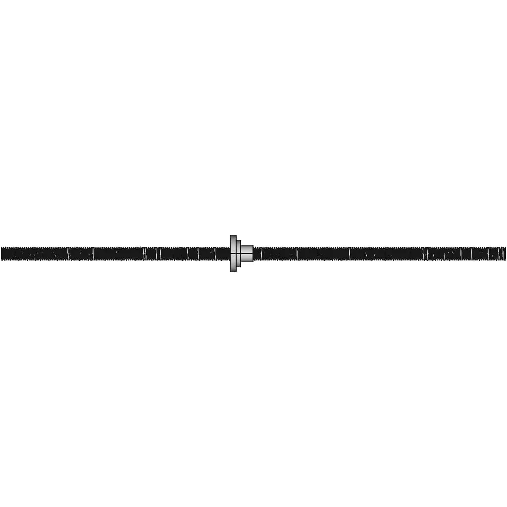 8Mm Screw Rod 1.25Mm Pitch Threaded Rod With Brass Nut | 3D Engineering Design File_0_270_degree_snapshot