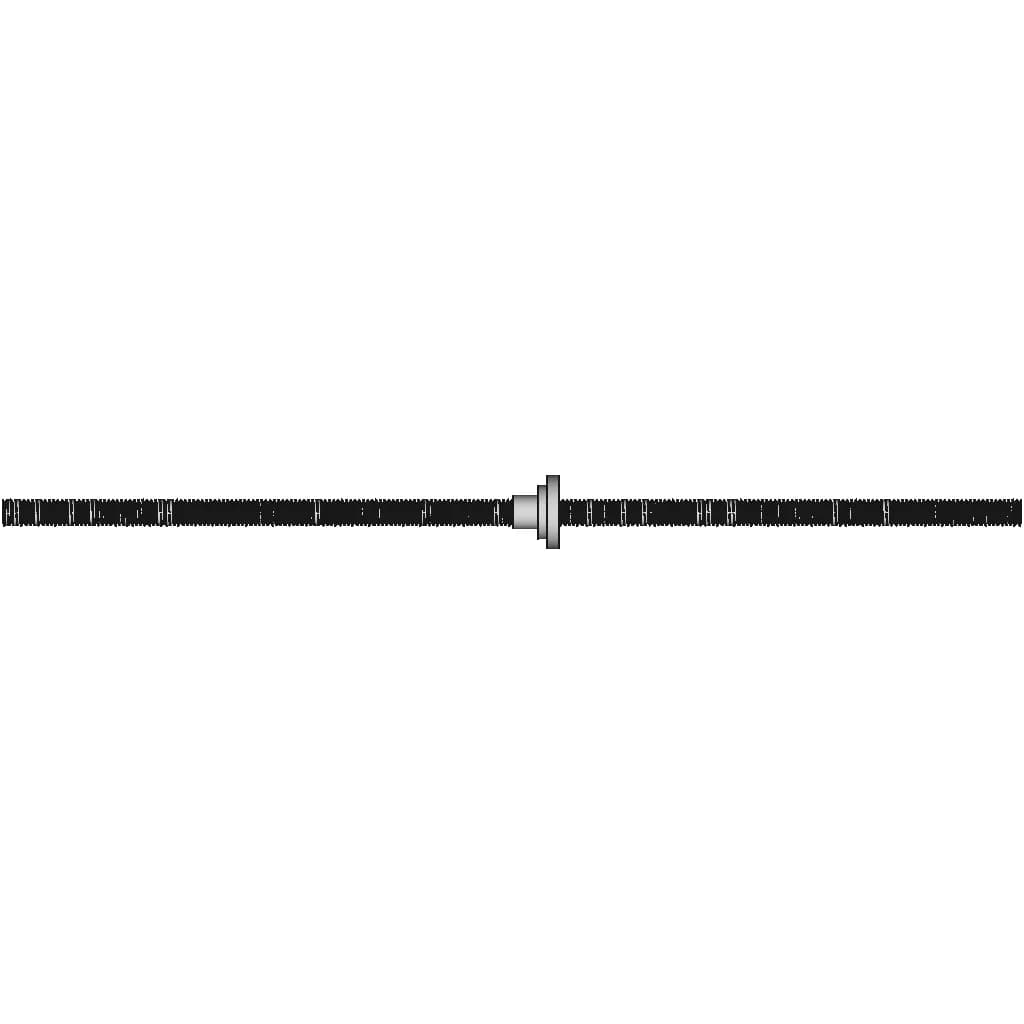 8Mm Screw Rod 1.25Mm Pitch Threaded Rod With Brass Nut | 3D Engineering Design File_0_90_degree_snapshot