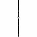 8Mm Screw Rod 1.25Mm Pitch Threaded Rod With Brass Nut | 3D Engineering Design File_270_0_degree_snapshot