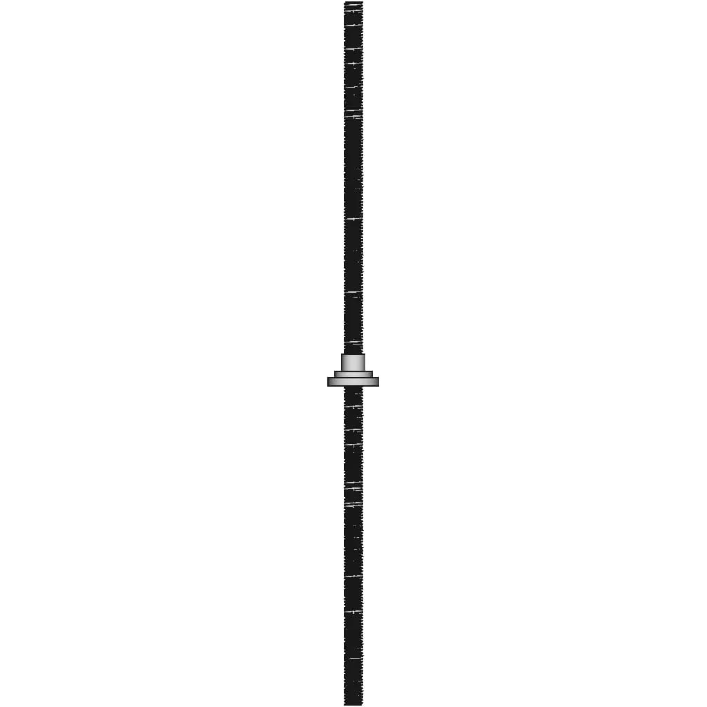 8Mm Screw Rod 1.25Mm Pitch Threaded Rod With Brass Nut | 3D Engineering Design File_90_0_degree_snapshot