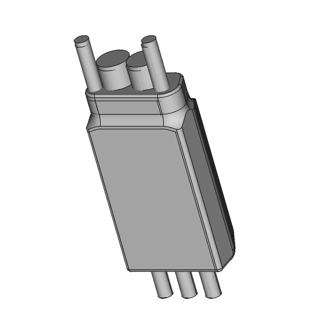 Vgood 120A 2-8S Brushless Esc | High-Quality CAD Model_60_30_degree_snapshot