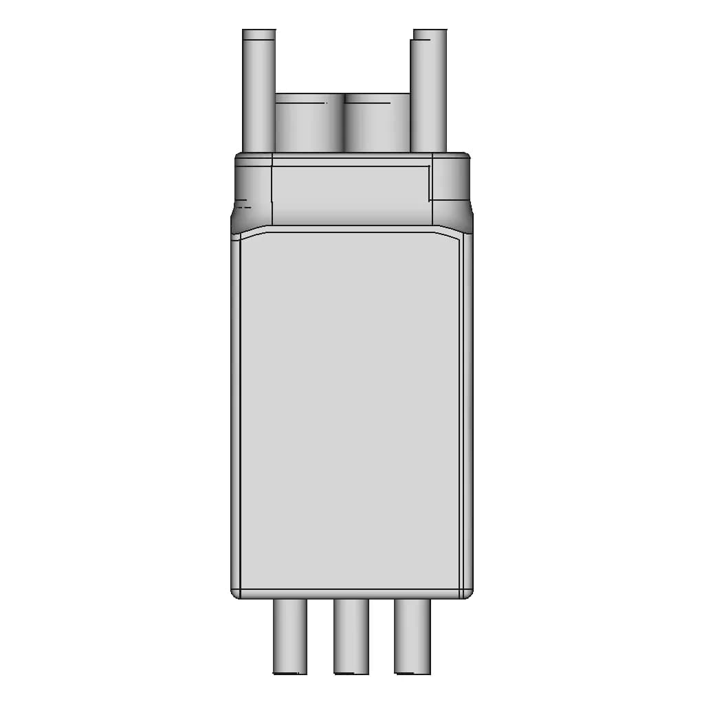 Vgood 120A 2-8S Brushless Esc | High-Quality CAD Model_90_0_degree_snapshot