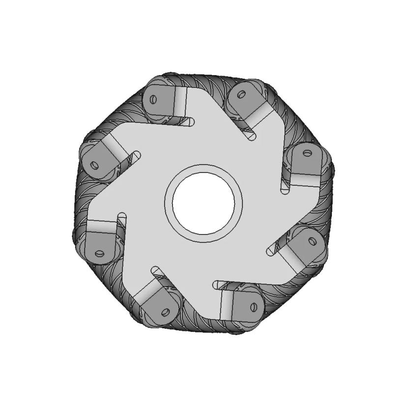 Mecanum Wheel Basic Structure - Standard Mechanical Component