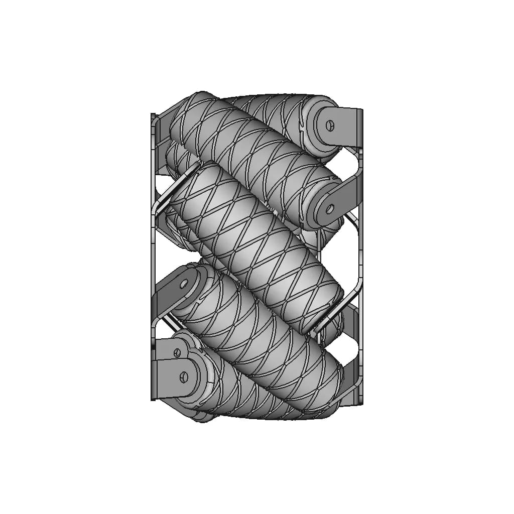 Mecanum Wheel Basic Structure - Standard Mechanical Component_0_270_degree_snapshot