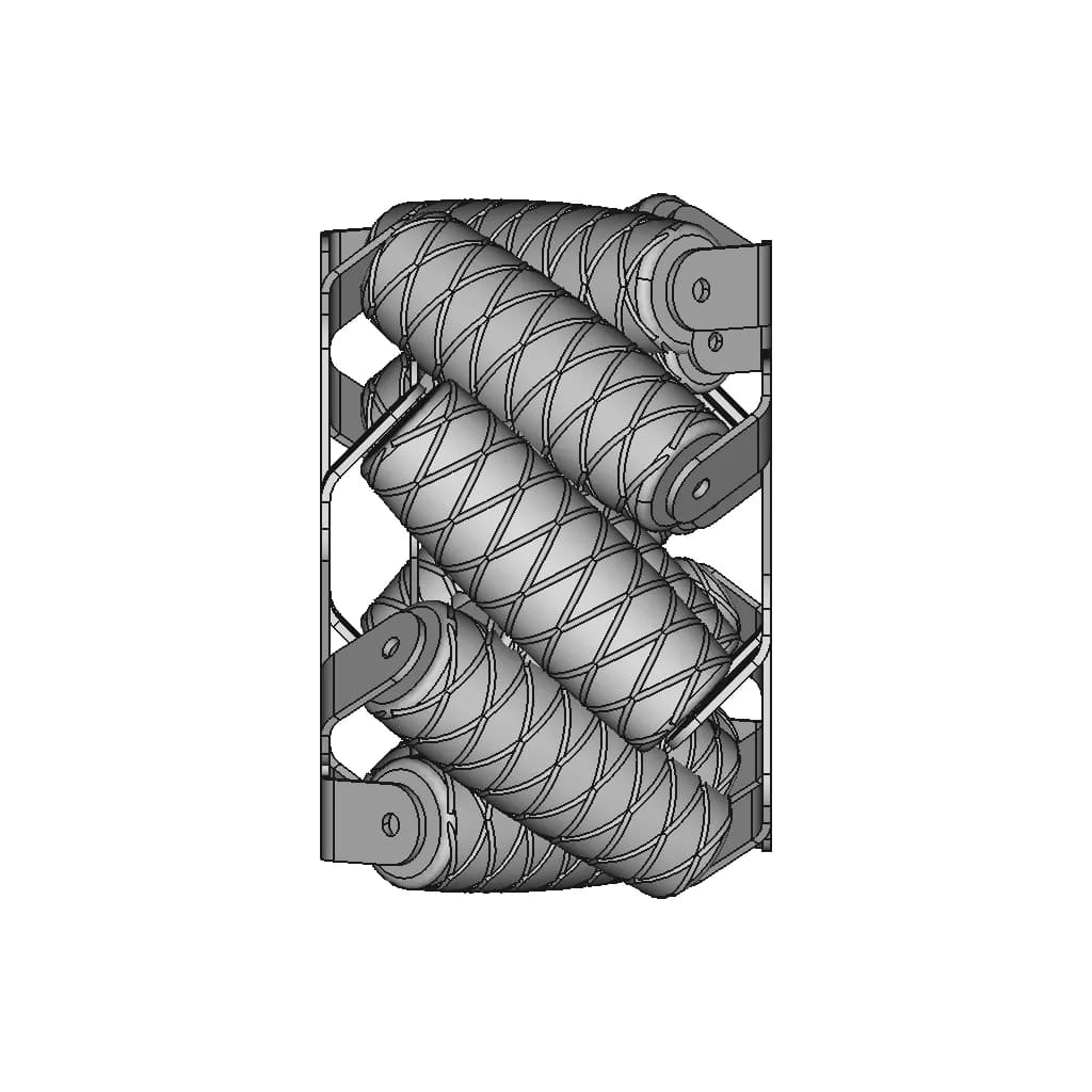 Mecanum Wheel Basic Structure - Standard Mechanical Component_0_90_degree_snapshot