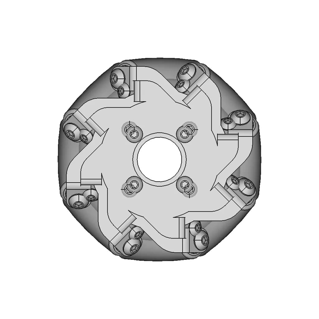 60Mm Mecanum Wheel - Standard Mechanical Component_270_0_degree_snapshot