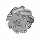 60Mm Mecanum Wheel - Standard Mechanical Component_60_30_degree_snapshot
