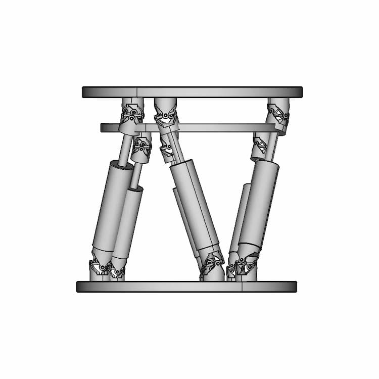 Stewart Platform - Downloadable CAD Representation