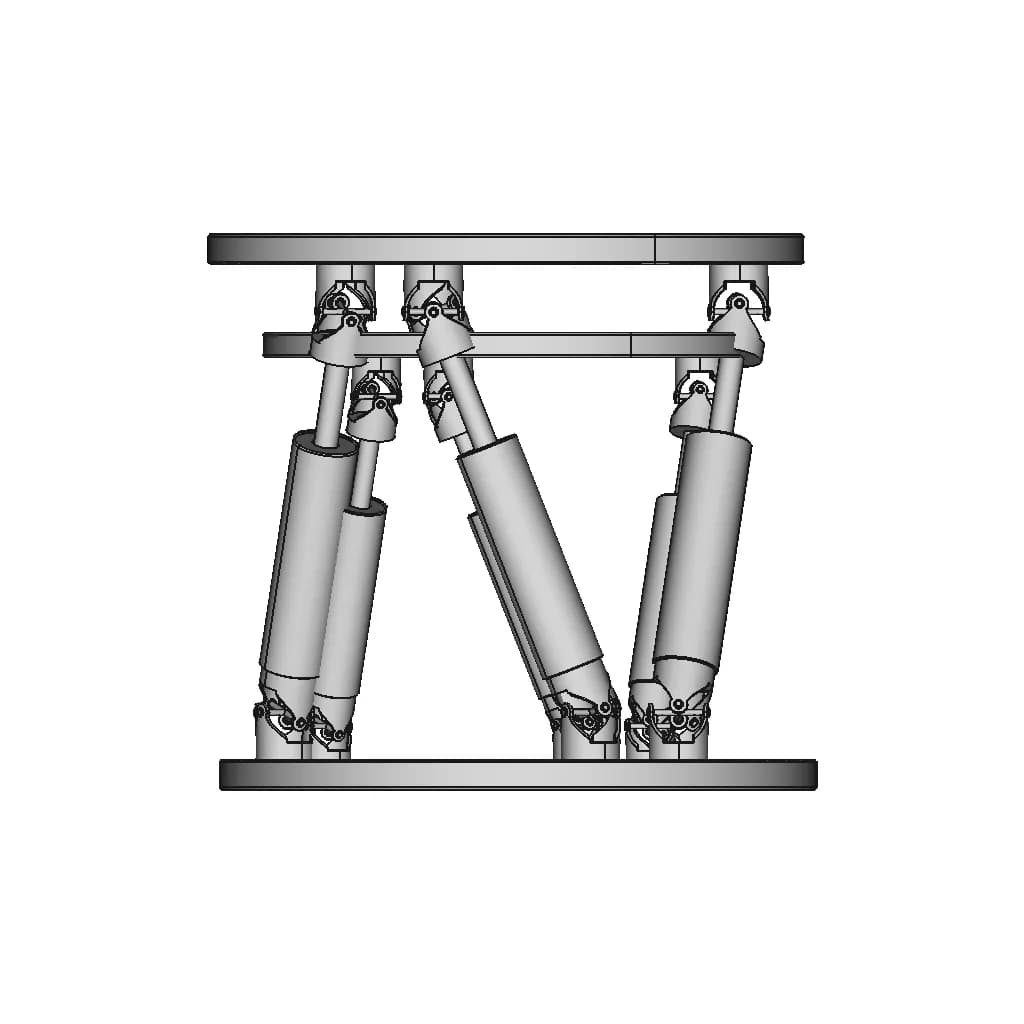 Stewart Platform - Downloadable CAD Representation_0_270_degree_snapshot