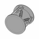 Stewart Platform - Downloadable CAD Representation_60_30_degree_snapshot