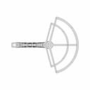 Propeller Protecter Quadrotor Frame Model F450 - Downloadable CAD Representation_0_0_degree_snapshot