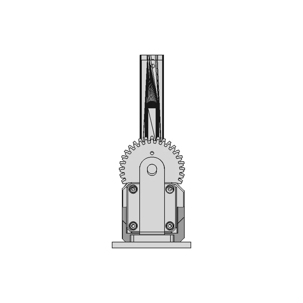 Throttle Quadrant | High-Quality CAD Model_90_0_degree_snapshot