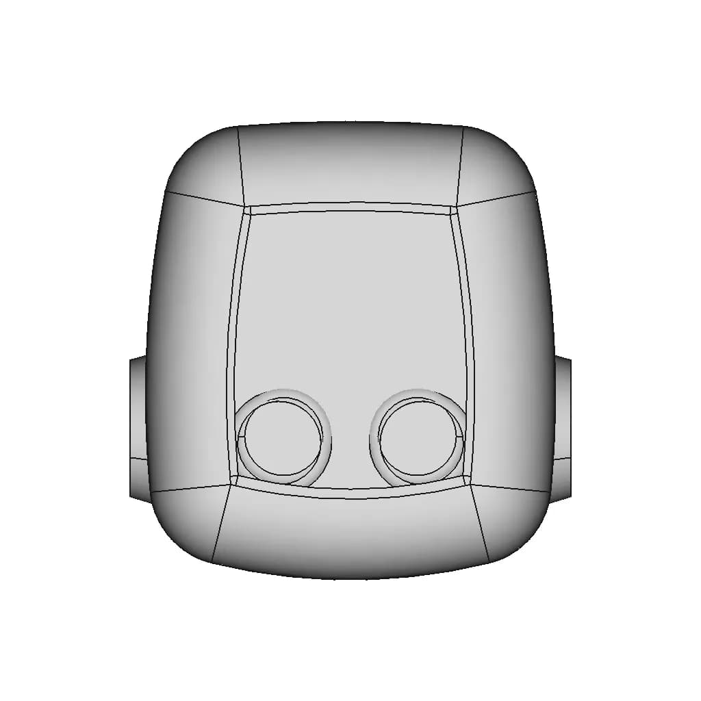 Robot Head - Standard Mechanical Component_270_0_degree_snapshot