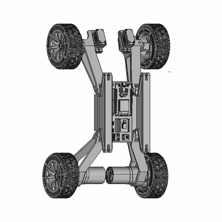 Akerman Robot Ii - Downloadable CAD Representation