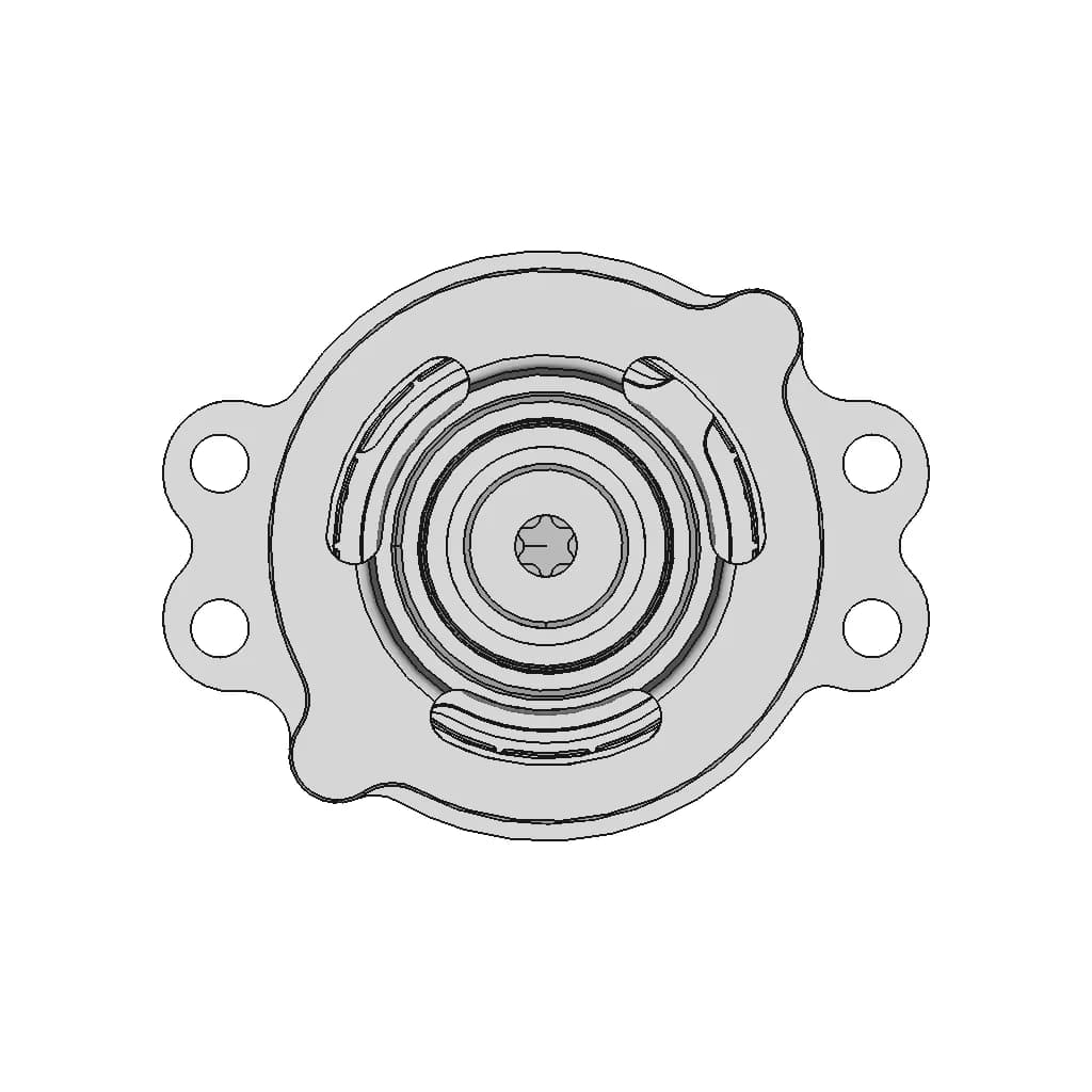 Hybrid Beetle Hubmotor Rdy-5735 By Just Cuz Robotics | 3D Engineering Design File_270_0_degree_snapshot