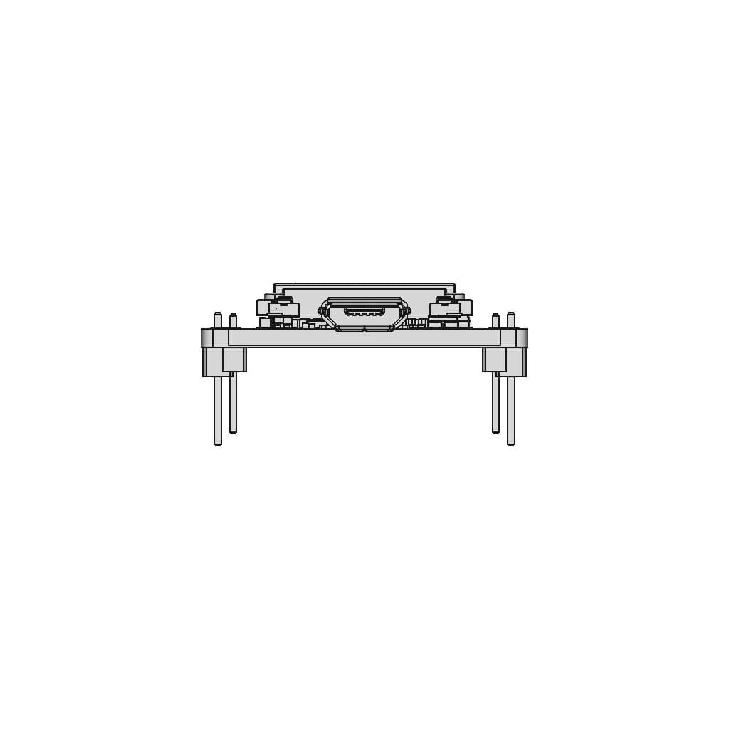 Esp32-Wroom-32D 38Pins Board | High-Quality CAD Model_90_0_degree_snapshot