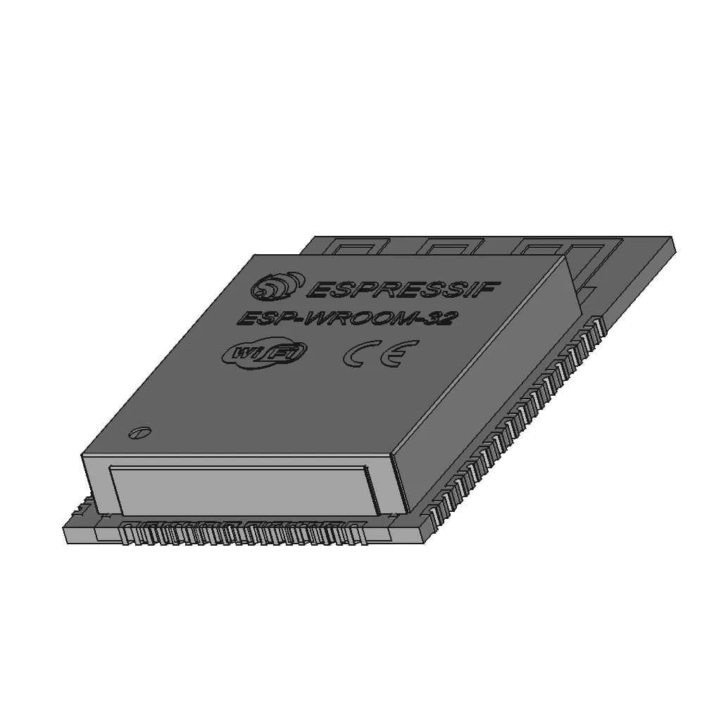 Esp32-Wroom-32 Module | High-Quality CAD Model_60_30_degree_snapshot