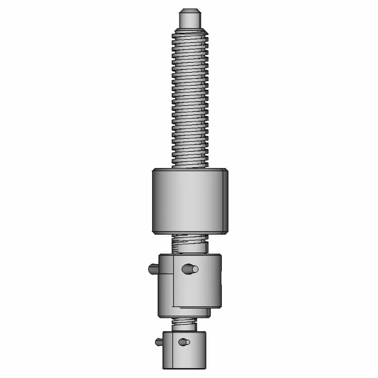 Kare Di̇ş Cii̇ata Somun Çap28X5 | High-Quality CAD Model