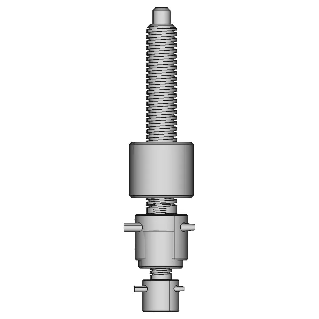 Kare Di̇ş Cii̇ata Somun Çap28X5 | High-Quality CAD Model_0_90_degree_snapshot