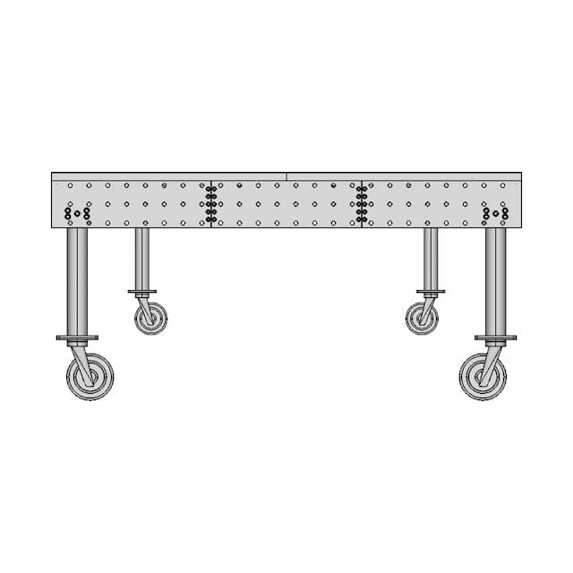 Fixture Table Disassembled - Downloadable CAD Representation