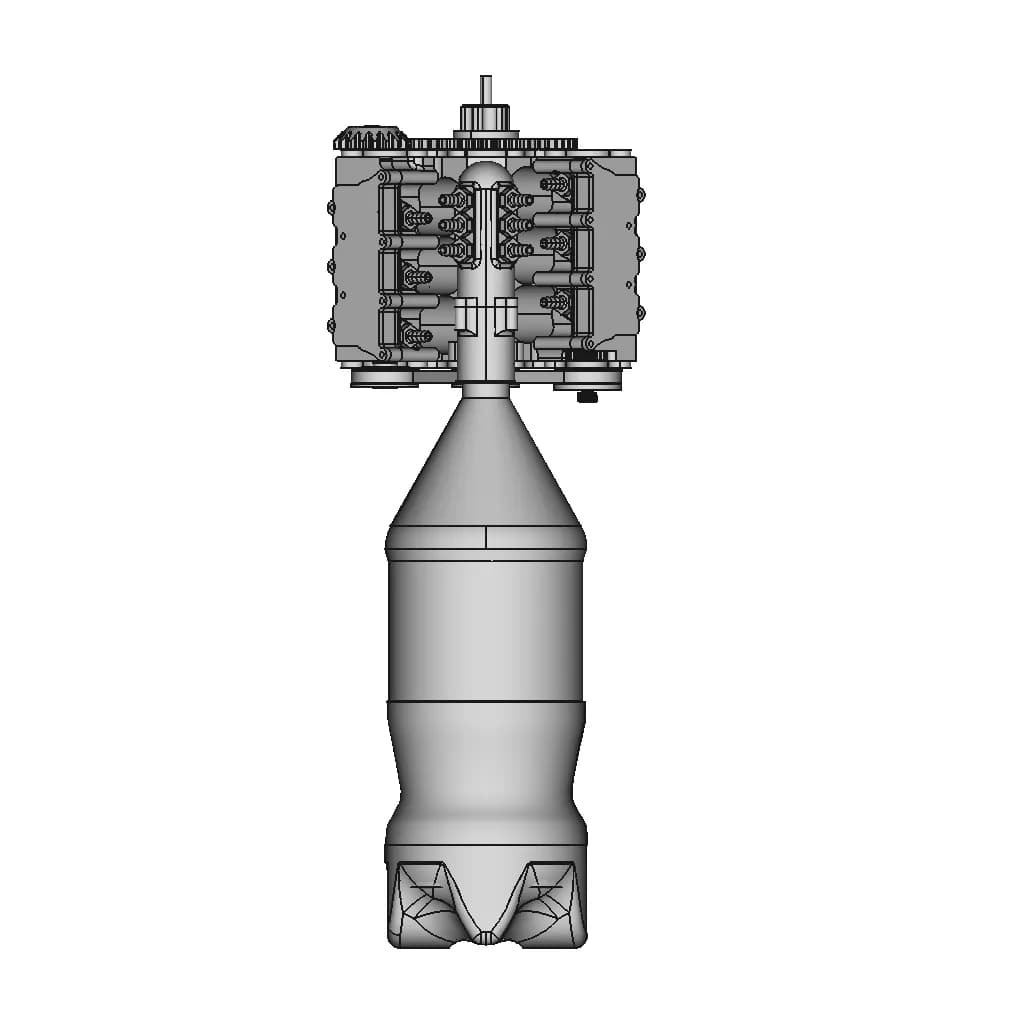 V6 Model For A School Project - Downloadable CAD Representation_270_0_degree_snapshot