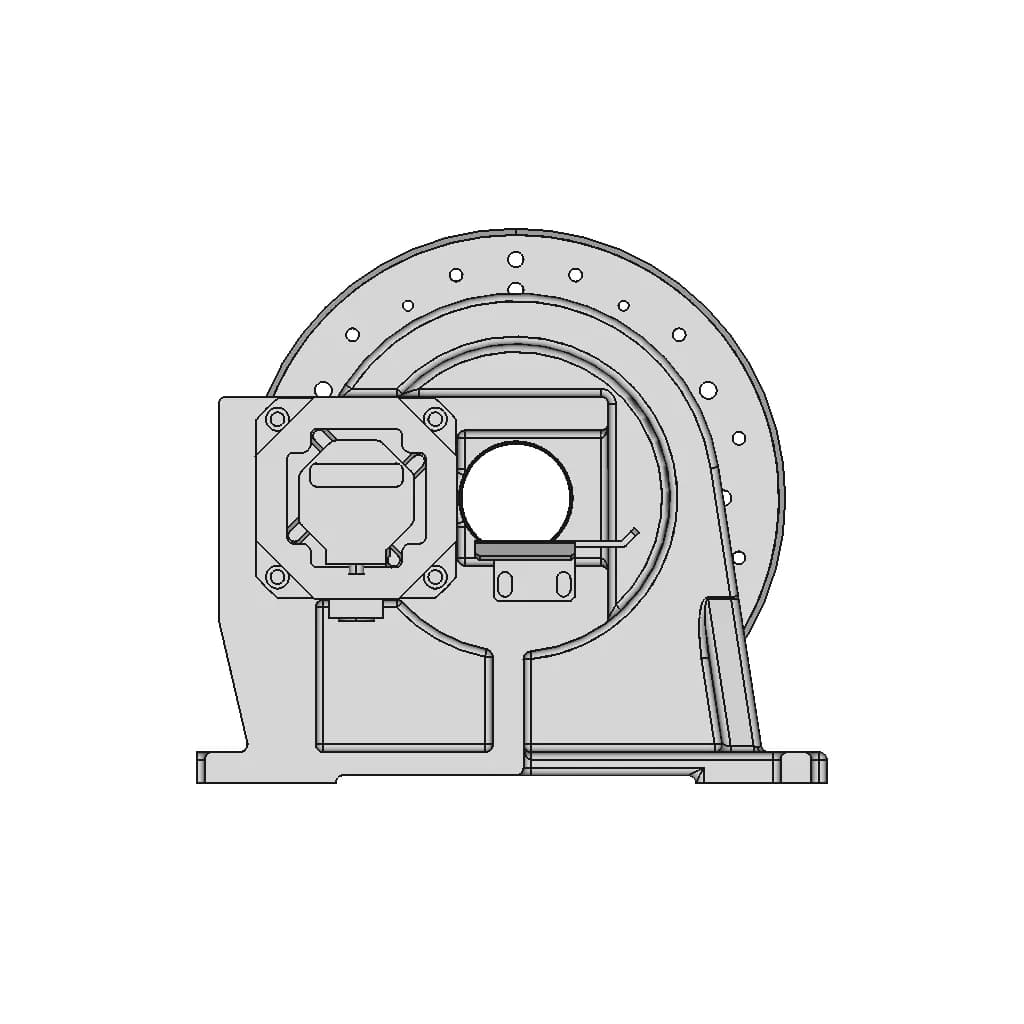 Fanuc 1 Axis Positioner 300Kg - Standard Mechanical Component_0_0_degree_snapshot