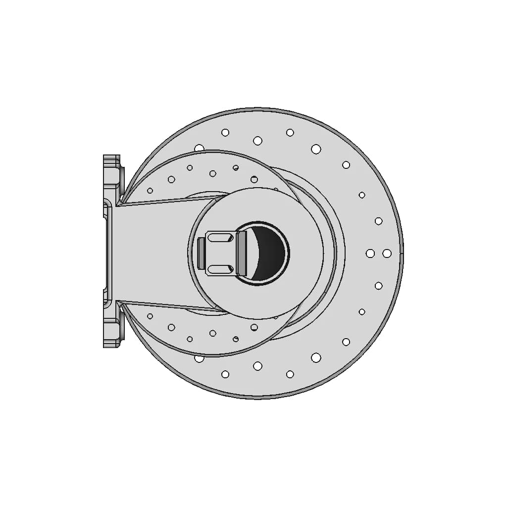 Fanuc 1 Axis Follower 300Kg - Downloadable CAD Representation_0_270_degree_snapshot