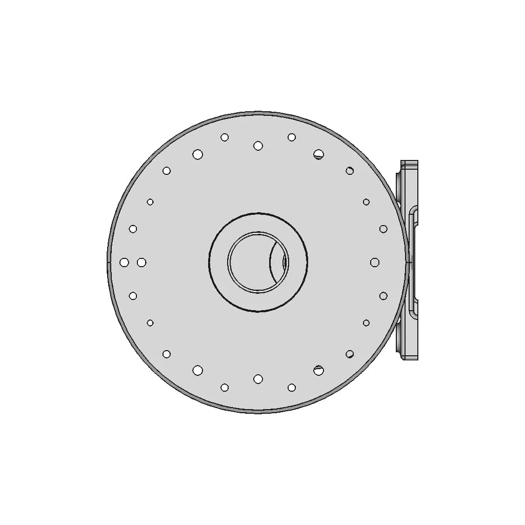 Fanuc 1 Axis Follower 300Kg - Downloadable CAD Representation_0_90_degree_snapshot