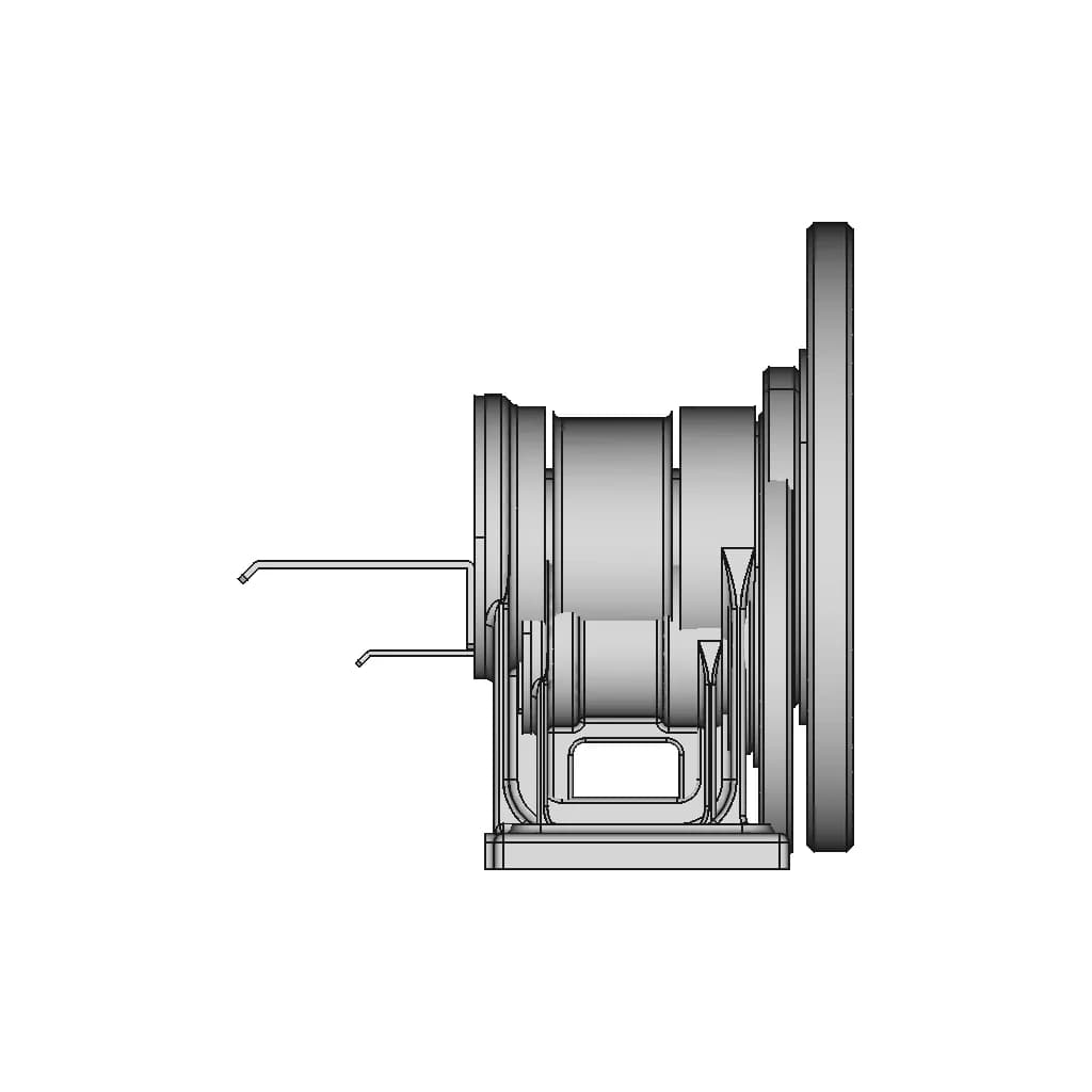 Fanuc 1 Axis Follower 300Kg - Downloadable CAD Representation_90_0_degree_snapshot