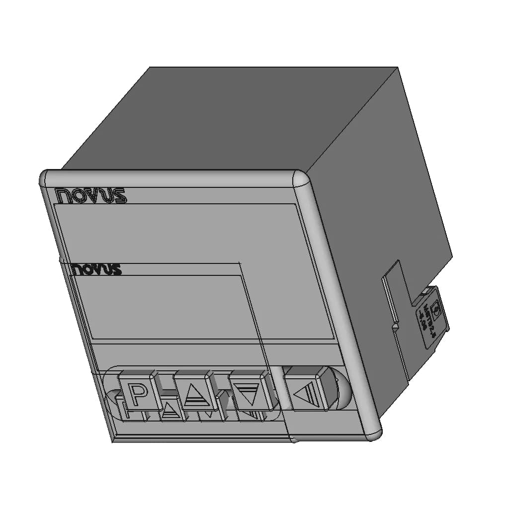 Temperature Controller (N1030) | High-Quality CAD Model_60_30_degree_snapshot
