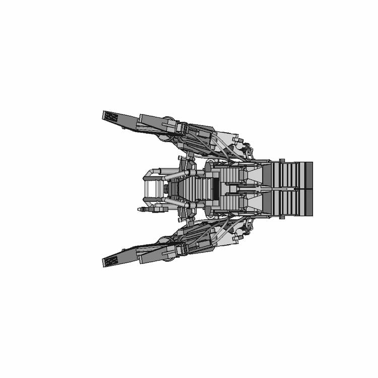 Aliens P-5000 Power Loader - Downloadable CAD Representation