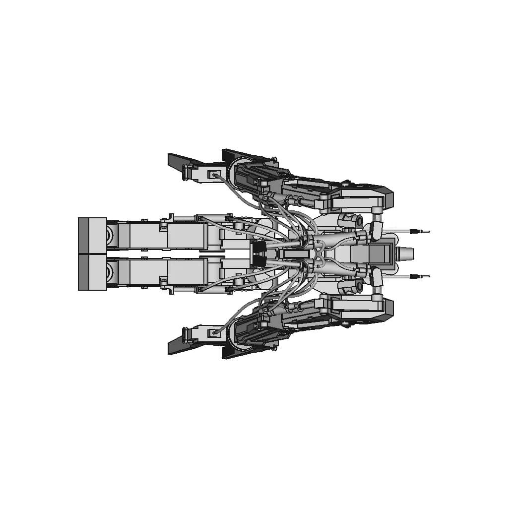 Aliens P-5000 Power Loader - Downloadable CAD Representation_0_270_degree_snapshot