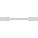 Astm D638 Iso 527-1 Type 2 Test Specimen | High-Quality CAD Model_270_0_degree_snapshot