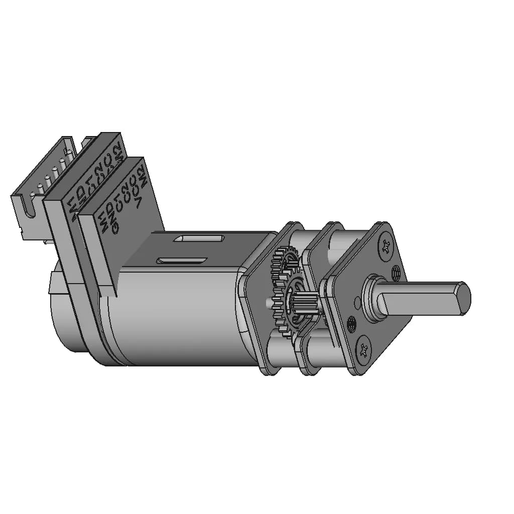N20 Motor | High-Quality CAD Model_60_30_degree_snapshot