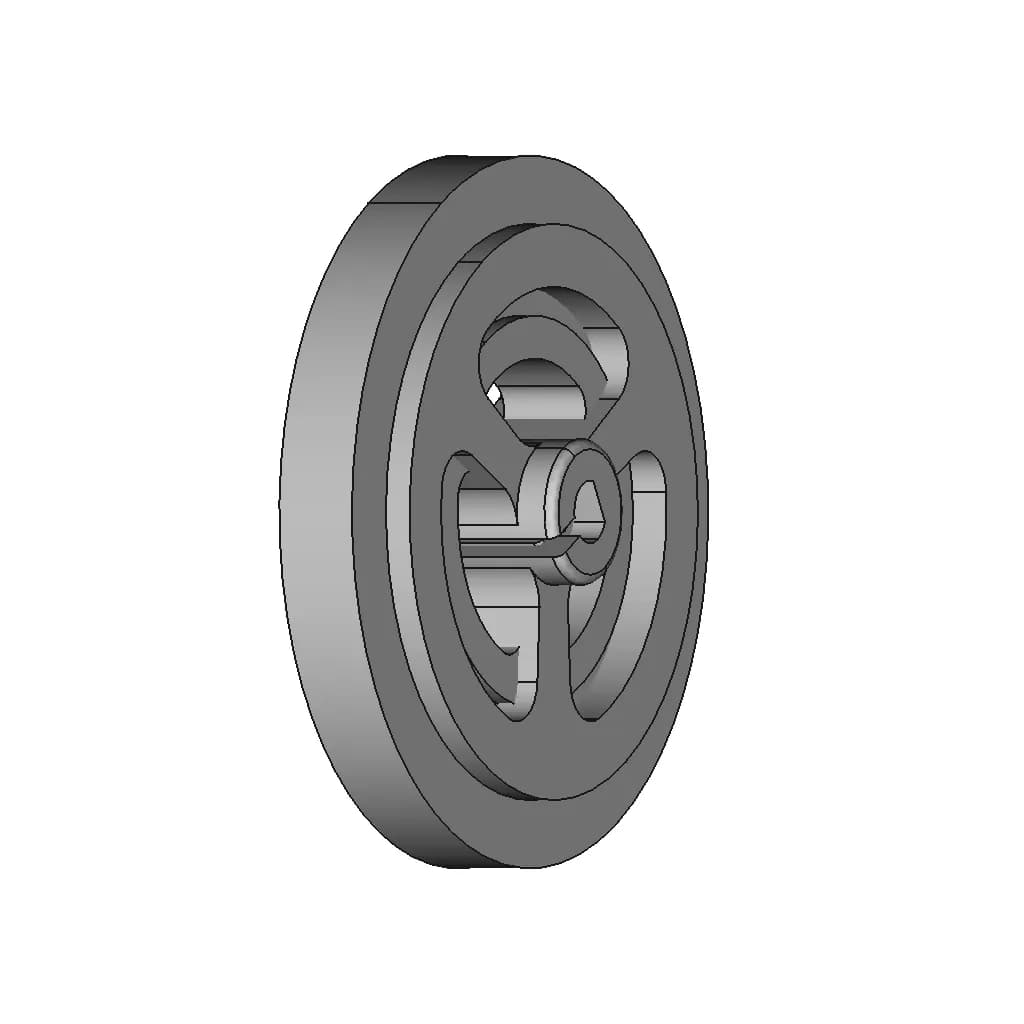 N20 Wheel 34Mm - Downloadable CAD Representation_60_30_degree_snapshot