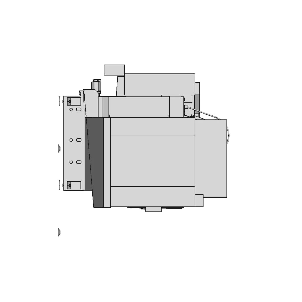 Fanuc Robodrill D_21Lib - Standard Mechanical Component_0_270_degree_snapshot