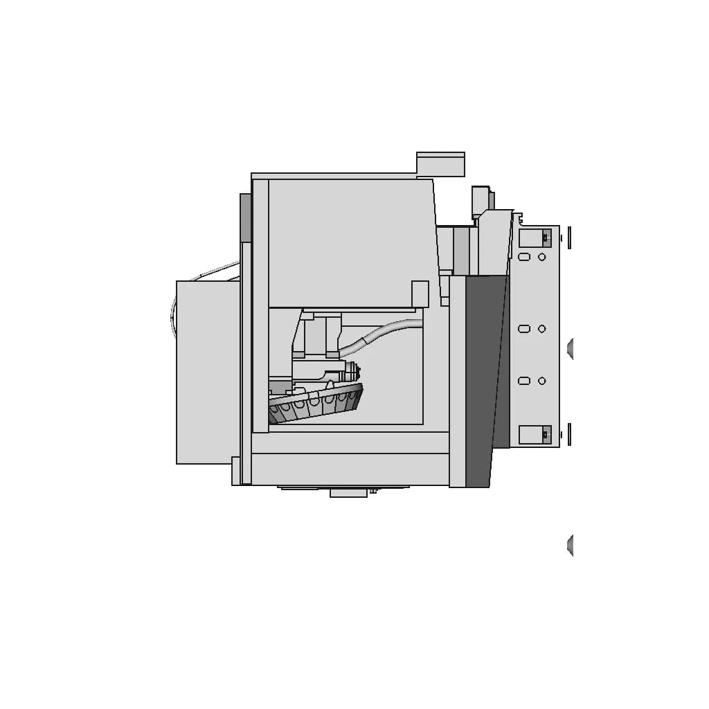 Fanuc Robodrill D_21Lib - Standard Mechanical Component_0_90_degree_snapshot