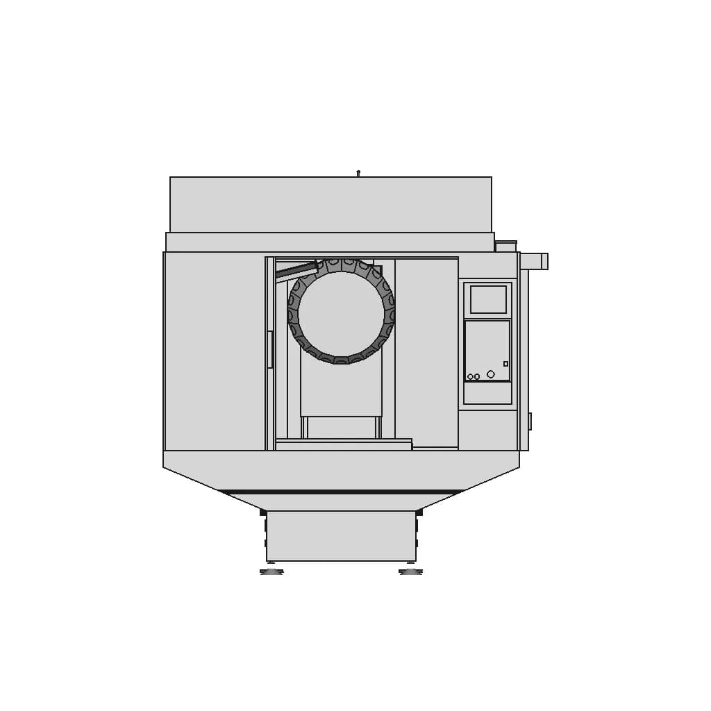 Fanuc Robodrill D_21Lib - Standard Mechanical Component_90_0_degree_snapshot