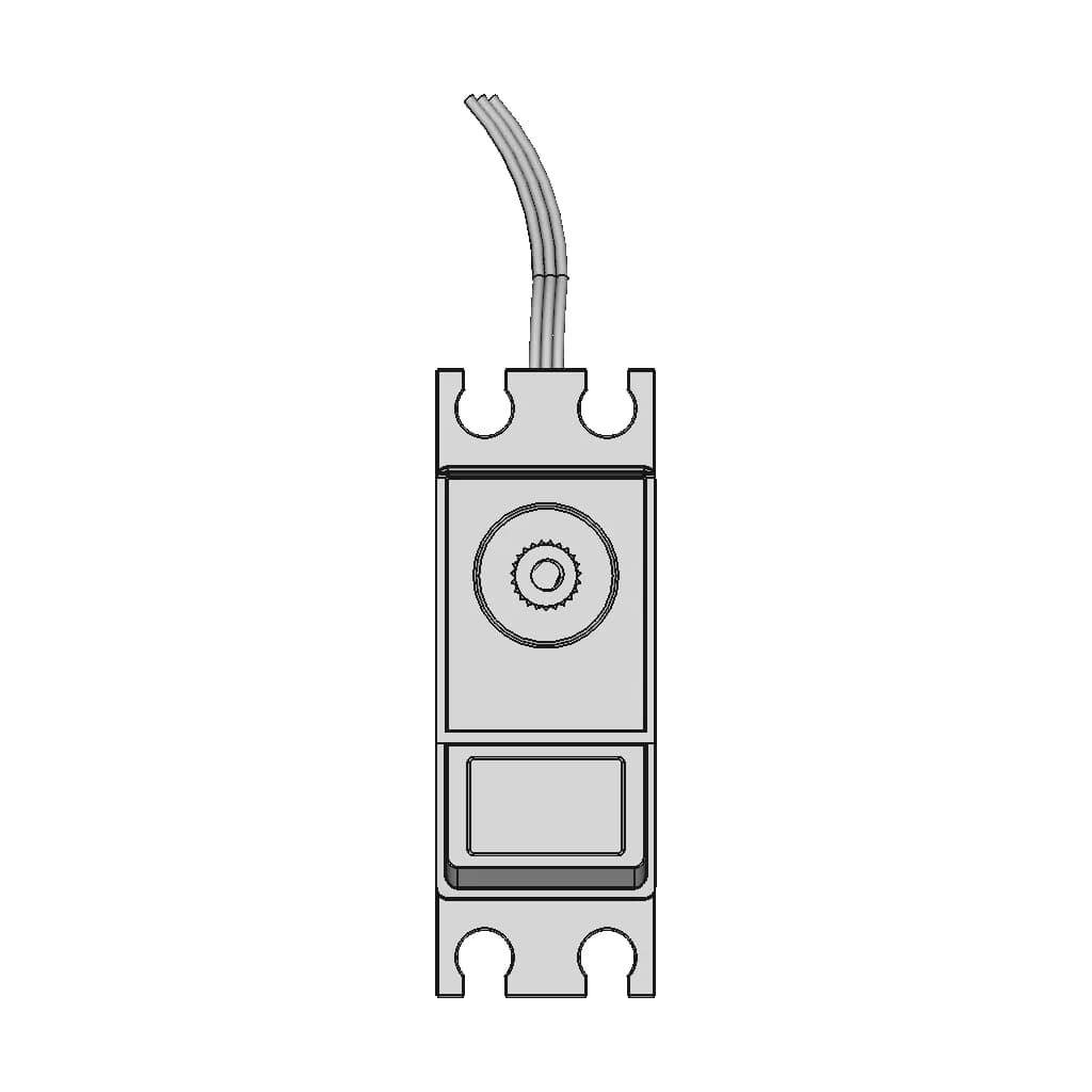 Spektrum A6380 Digital Servo - Standard Mechanical Component_0_0_degree_snapshot
