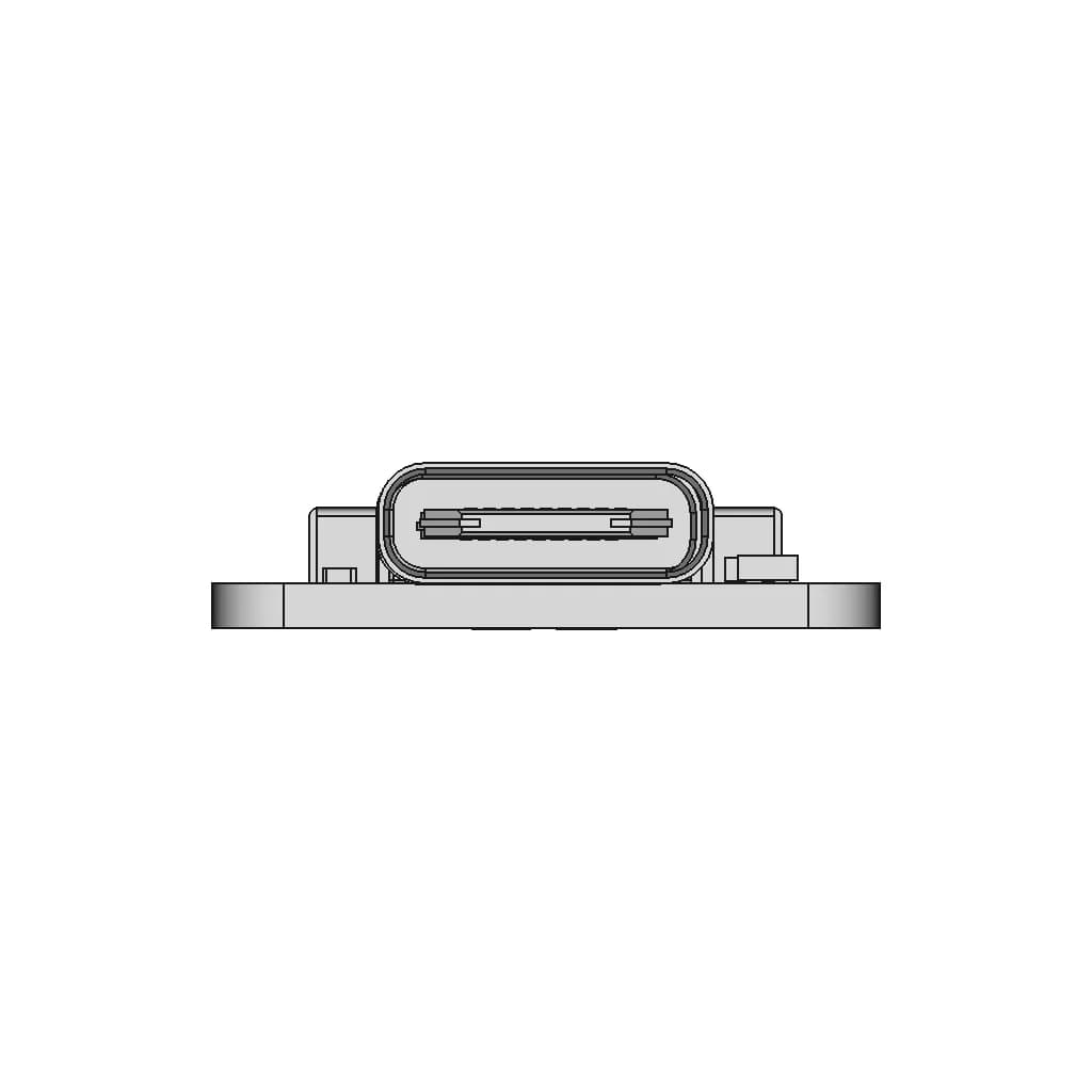 Seeed Studio Xiao Nrf52840 Sense Plus | 3D Engineering Design File_0_90_degree_snapshot