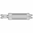 Hydraulic Cylinder - Standard Mechanical Component_0_90_degree_snapshot