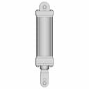 Hydraulic Cylinder - Standard Mechanical Component_270_0_degree_snapshot
