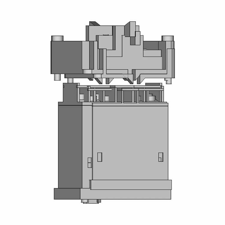 Miniature Total Counter (8 Digit) | 3D Engineering Design File