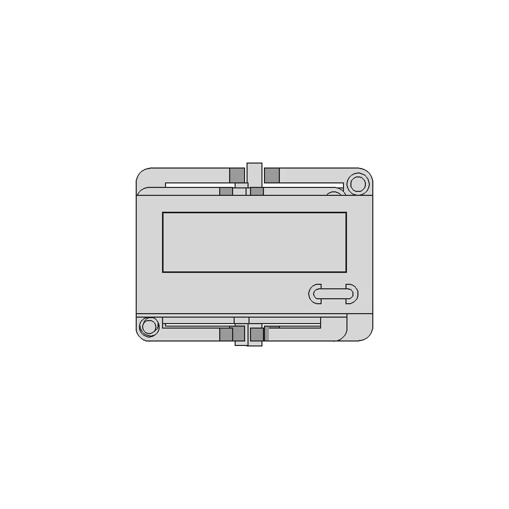 Miniature Total Counter (8 Digit) | 3D Engineering Design File_90_0_degree_snapshot