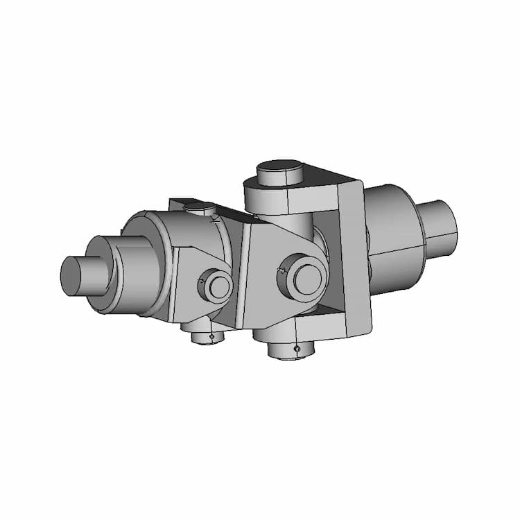 Universal Coupling Assembly | 3D Engineering Design File
