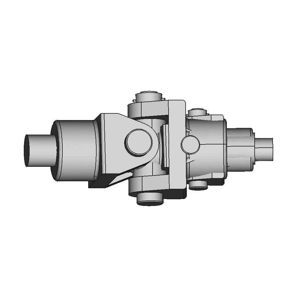 Universal Coupling Assembly | 3D Engineering Design File_270_0_degree_snapshot