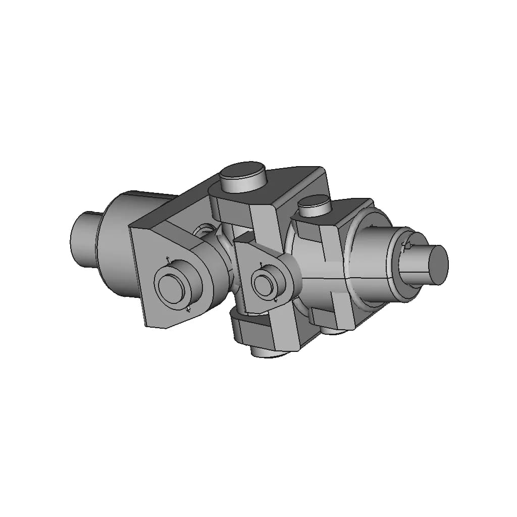 Universal Coupling Assembly | 3D Engineering Design File_60_30_degree_snapshot