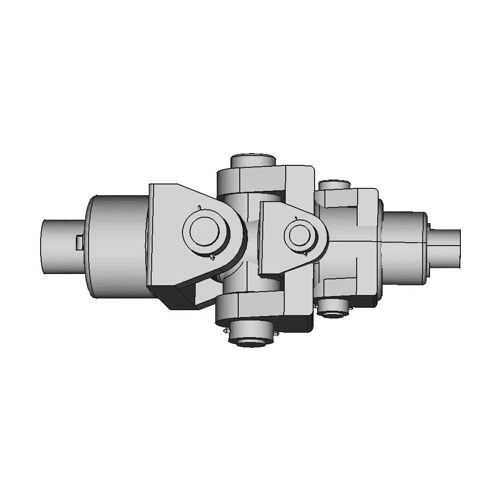 Universal Coupling Assembly | 3D Engineering Design File_90_0_degree_snapshot